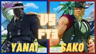 SFV 🌟 Yanai (G) vs Sako (G) 🌟 Street Fighter V