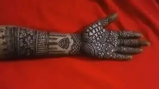 Easy bridal mehndi design | Simple bridal mehndi front hand | Full hand mehndi | दुल्हन मेंहदी 