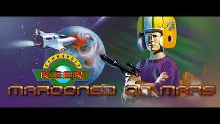 Commander Keen 1: Marooned on Mars - Full play through.