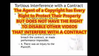 Tortious Interference with Business Law Suits