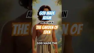 See How God Made the Perfect Garden for Adam and Eve #Shorts #BibleForKids #FaithStories
