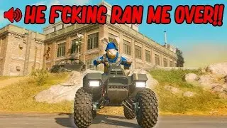 Running People Over In Warzone Resurgence On Rebirth Island!