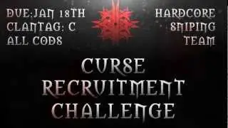 Curse Hardcore Sniping Team[ Recruitment Challenge!]