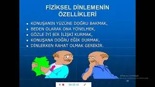ETKİLİ İLETİŞİM DERSİ 1. BÖLÜM