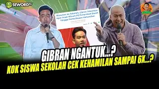 Begawan:  LHOOO KOK GIBRAN PIDATO KEBABLASEN JAUH? SISWA PERIKSA KEHAMILAN? #1611