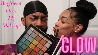 BOYFRIEND DOES MY MAKEUP *HE TRIED* | SIMPLYYNEE