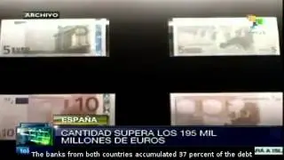 Spain owes more than 195 billion Euros in debt