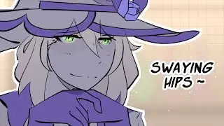 Swaying hips - Genshin Impact Animatic - Diluc & Lisa