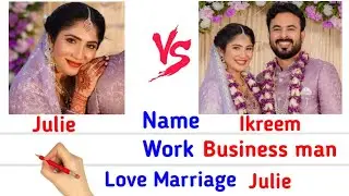 Maria Juliana 🆚 Mohammed Ikreem #englishcomparision #biography #love marriage biggboss jallikattu 