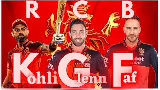 KGF ft. Virat Kohli | Glenn Maxwell |Faf du plessis | RCB