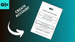how to create account on olx