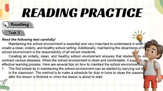 READING PRACTICE TEXT ABOUT &ldquo;ENVIRONMENT&rdquo; || IMPROVE YOUR PRONOUNCIATION || LATIHAN READING SKILLS