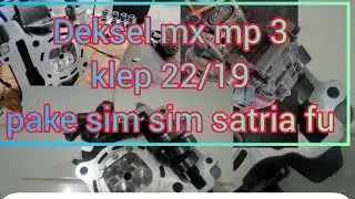 Review deksel jupiter mx mp3 road race klep 22/19 klep satria fu dan sim siman