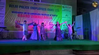 Group Dance Performance at Delhi Police Apartment