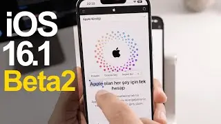 iOS 16.1 Beta 2 - Kopyala & Yapıştır ve Pil Yüzdesi