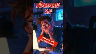 B&uuml;rgergeld 2.0: L&auml;ngere Arbeitswege und h&auml;rtere Strafen - Was du wissen musst! #shorts #arbeit #job