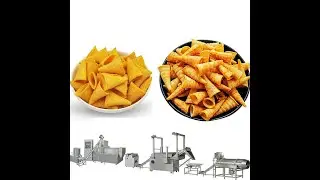 Bugles snack food processing line,Bugles puffed snacks production line,Bugles chips machine