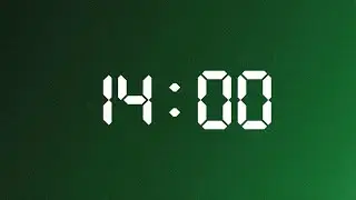 14 Minute Timer to Reset Your Focus & Lead With Excellence | Rolex Green Edition | NX