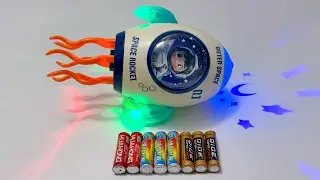 Unboxing Electric Spray Rocket, Remote Control Police Car, RC Drift Stunt Car, Electric Gear Shark