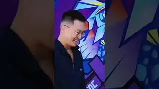 His reaction 🥰 #wangyibo #streetdanceofchinas5 #kyoka