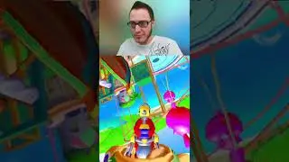 Super Mario Sunshine CHALLENGE! Hit all the balloons in one round! #Shorts #SuperMario #Mario