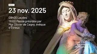 DIRECT P&egrave;lerinage du Ciel dimanche 23 Nov. 9h Laudes, 11h messe pr&eacute;sid&eacute;e par Mgr Olivier de Cagny