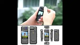 Camara Deportiva Mini Bodycam 125&deg; Wifi Ultra Hd 4k Pantalla #camara #deportes #seguridad