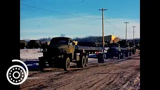 WWII Alaska Canol Project | Massive pipeline construction - Part 1 (1943) | US Army footage