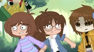 Two Idiots in a Forest || Creepypasta Skit ft: IRL Myself & Swift || Gacha Club