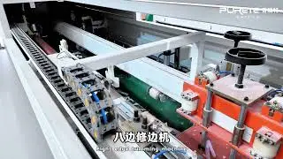 Particle Board Hot Pressing Melamine Paper Laminating Short Cycle Press#wood #industry #machine