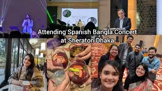 A Mini Coffee Date and Attending Concert Arranged by Spanish Embassy Dhaka
