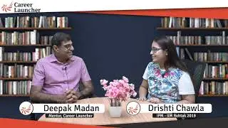 IPM Topper Talk | Deepak with Drishti Chawla, IPM-IIM Rohtak 2019 | CL Faridabad