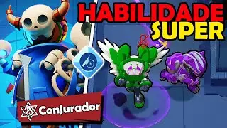 COLOQUEI a HABILIDADE SUPER no CONJURADOR IMPOSTOR no Super Sus