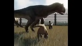 Raptor Pack saves Group of humans ( Jurassic Genesis )