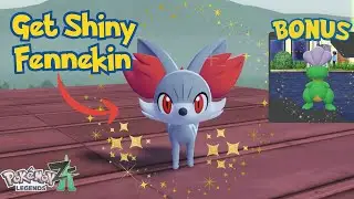 How to GET SHINY FENNEKIN & SHINY BAGON - Pok&eacute;mon Legends Z-A (Bench Method + Despawn-Timer Method)