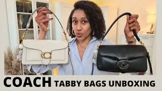 COACH PILLOW TABBY & TABBY 26 UNBOXING | REVIEW