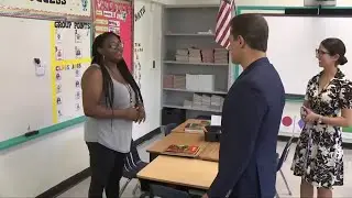 Miami-Dade superintendent tours school ahead of start of classes