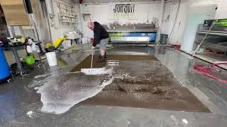 Cleaning a synthetic rug! ASMR, Satisfying content, rug cleaning atlanta, smyrna, kennesaw, vinings