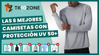 Las 6 mejores camisetas con protección uv 50+ para la pesca y el senderismo