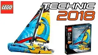 LEGO Technic 2018 Racing Yacht - Set 42074 - Official Images! NEW! Technic 2018