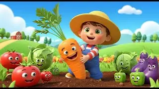 Farm to Table Food Song for Kids | Healthy Eating Song, Popular Nursery Rhyme & Baby Music 🍎