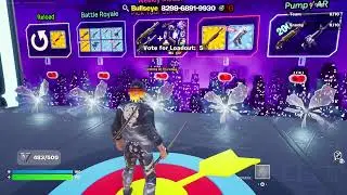 Playing Fortnite