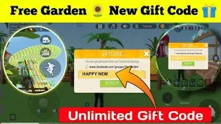 Free fire || Free Garden  New Gift Code 🎁 || Unlimited Gift code || Free Fire #foryou #freefire 
