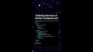 Defining Services in docker-compose.yml #ai #artificialintelligence #machinelearning #aiagent