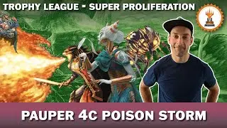 Трофейная лига с Poison Storm &mdash; жаждущие корней для ещё большего распространения | MTG Pauper