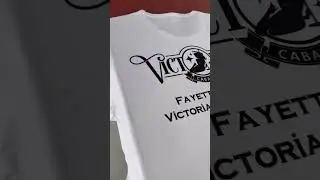 A pure white canvas, transformed into wearable art. #diyprinting #customshirts #tshirtdesign