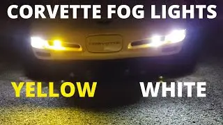 C5 Corvette LED Fog Light Install