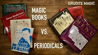 Сравнение книг по магии и периодических изданий: обзор и обсуждение.