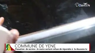 1 le maire sortant refuse de r&eacute;pondre &agrave;  la douwess tv