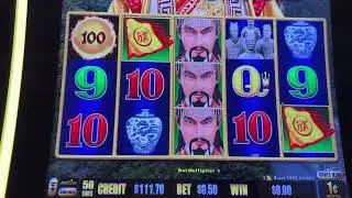 Golden century, dragon link $1.25 max bet.